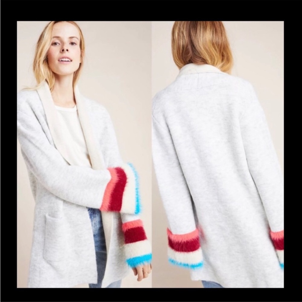 Host Pick ❤️ Anthropologie Color Block Cardigan